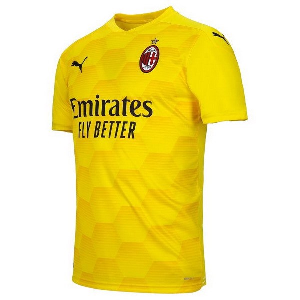 Camiseta AC Milan Tercera Equipación Portero 2020-2021 Amarillo
